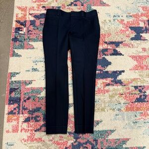 Banana Republic Navy Straight Leg Dress Pants